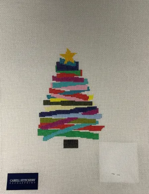 * Cabell Stitchery CS01 Stackable Collection 6.5" Tree- Multicolored