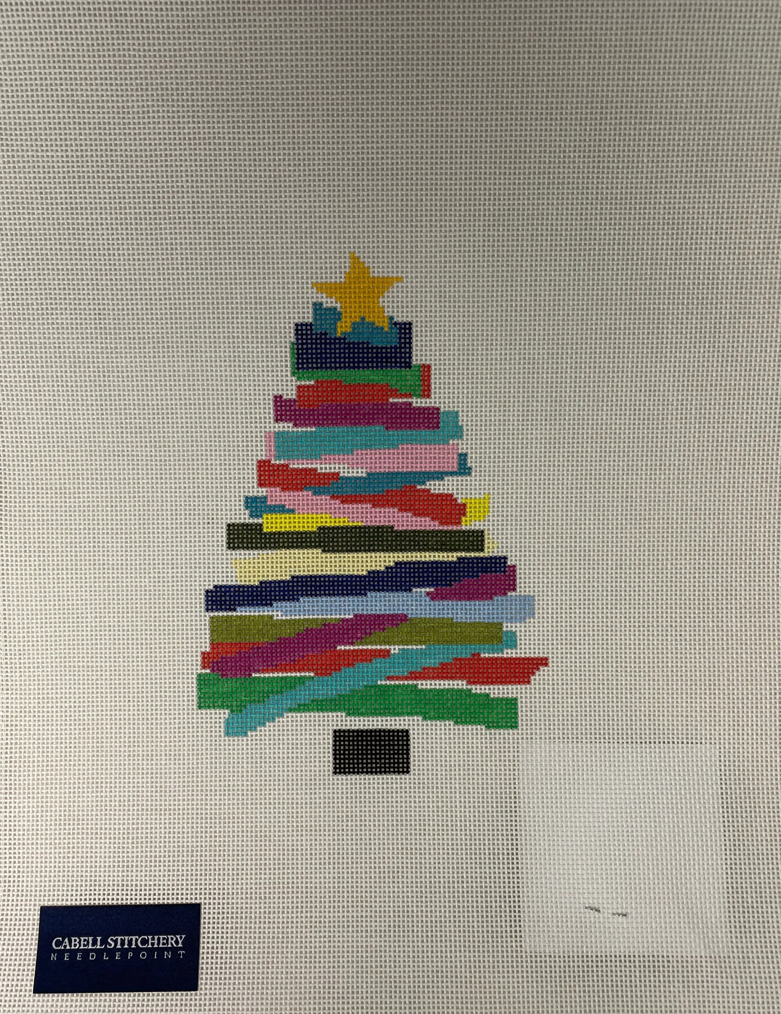 * Cabell Stitchery CS01 Stackable Collection 6.5" Tree- Multicolored