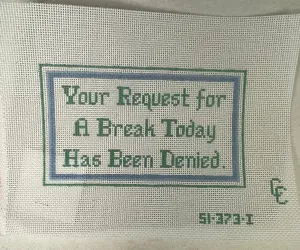 * Canvas Connection SI-373-I Request For a Break