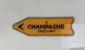 * C'ate La Vie CLV001-0 Champagne This Way Orange