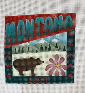 * Denise DeRusha Designs DD-328 Montana Postcard