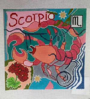 * Doolittle Stitchery Z110 Scorpio Square