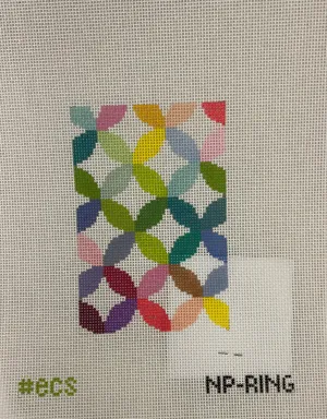* Elizabeth Crane Swartz NP-Ring Quilt Ring Passport Cover