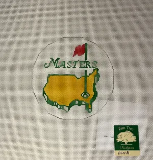 * Elm Tree Needlepoint XC013 Master's Round