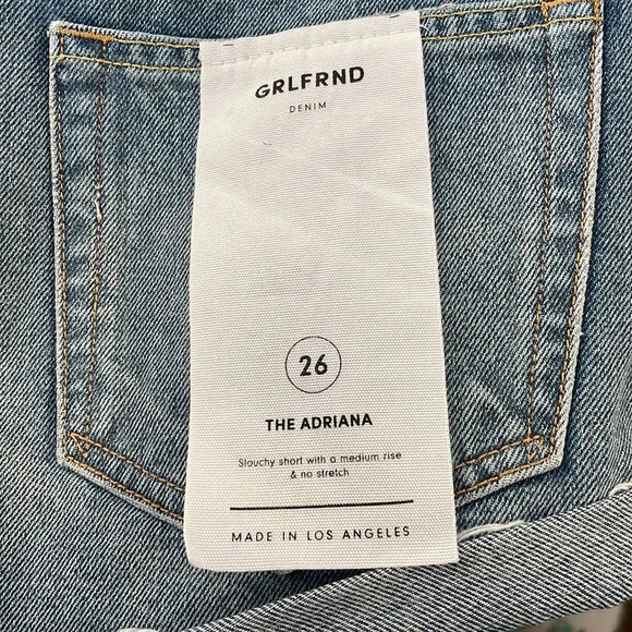 | GRLFRND Adriana Slouchy shorts