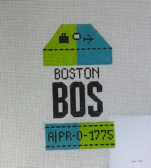 * Hedgehog Needlepoint HH1BOS Boston