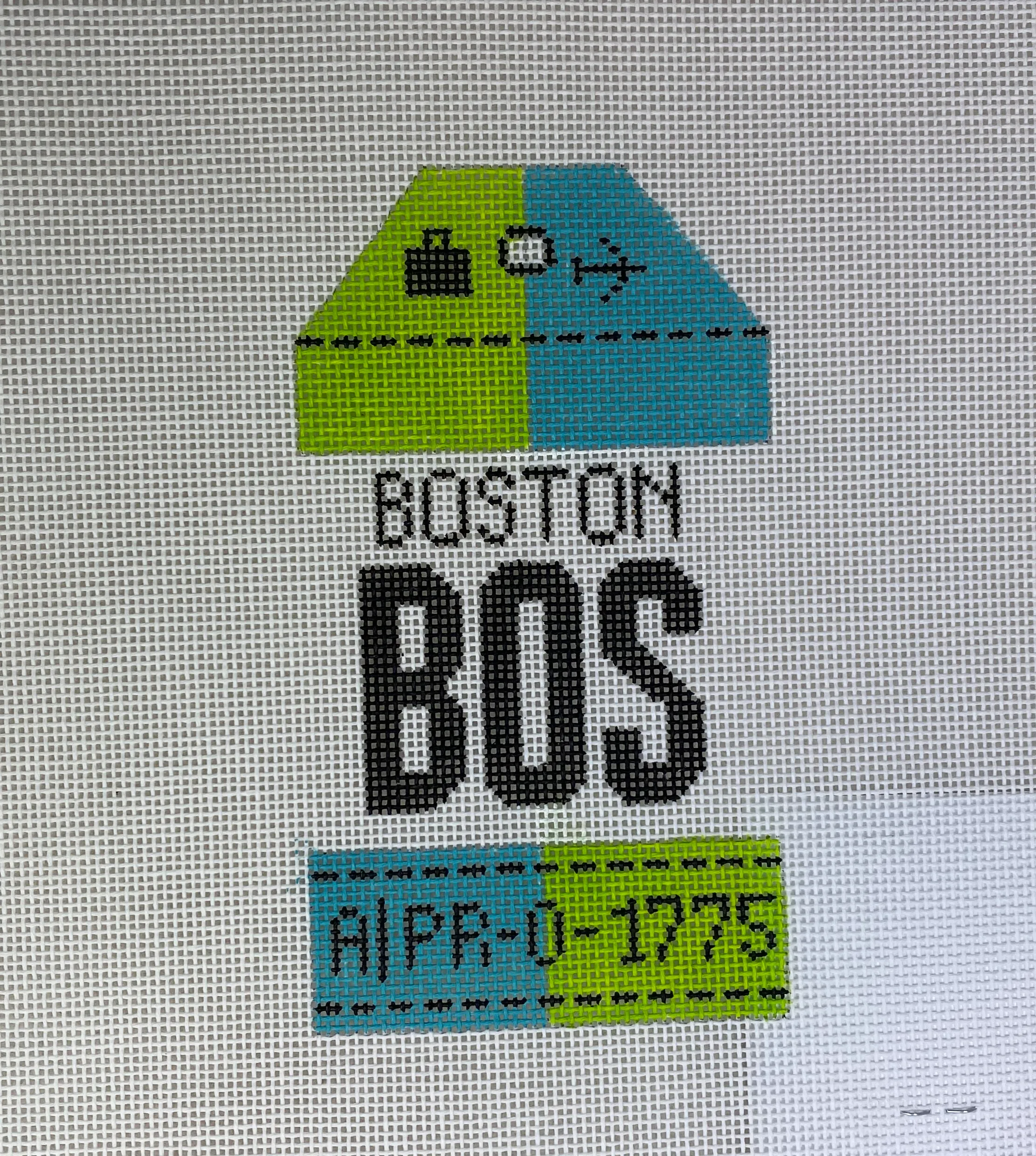 * Hedgehog Needlepoint HH1BOS Boston