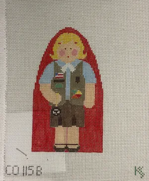 * Kathy Schenkel CO115B Brownie Scout