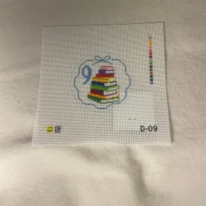 * Lauren Bloch  D10- 12 Days of Needlepoint- Ten Needles