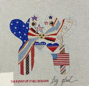 * Point of It All F-38 Patriotic Frog