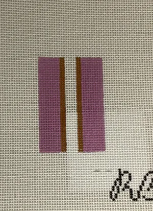 * Rachel Barri Basic Stripes Insert- Orchid