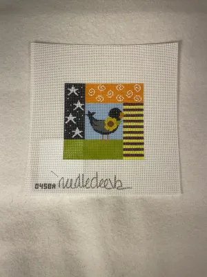 * SALE / Birds of a Feather AS718 Orange Owl