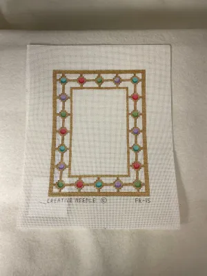 * SALE / Creative Needle FR-15 Round Jewel Picture Frame