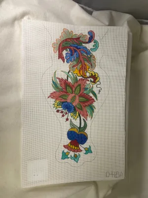 * SALE / Julia's Needleworks D418A Chair Back Long