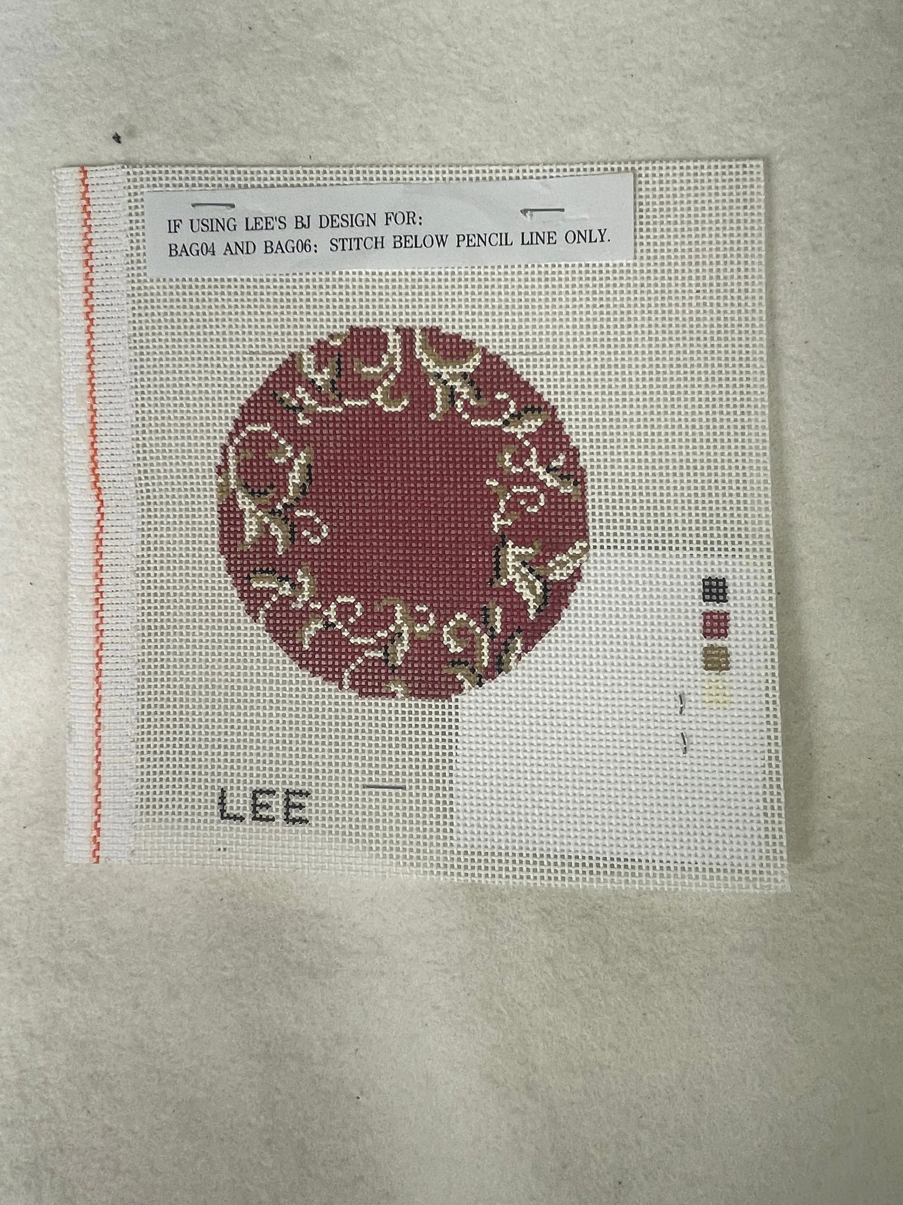 * SALE / Lee BJ58 Toile Round Insert