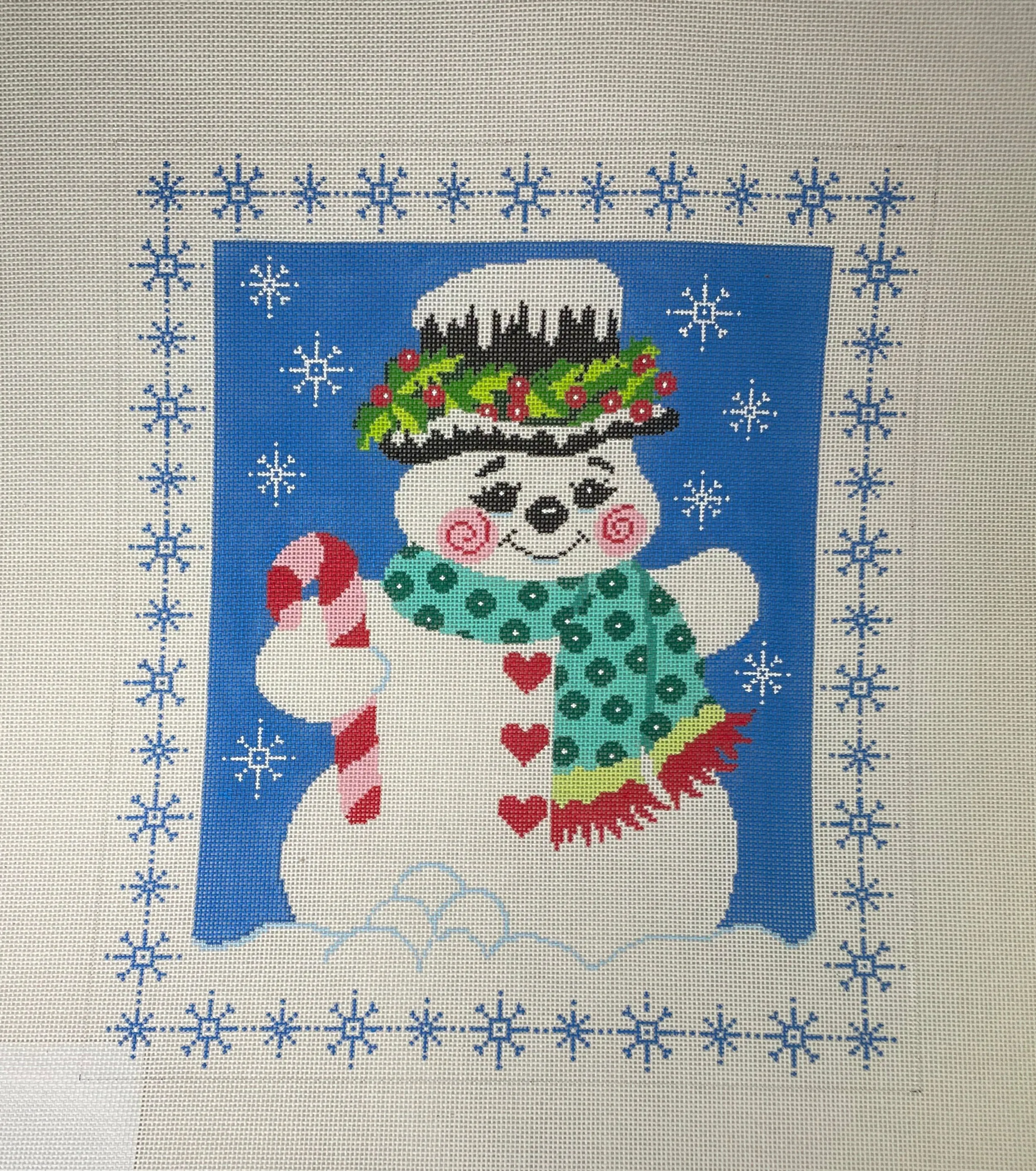 * Shelly Tribbey C940 Smiley Face Snowman