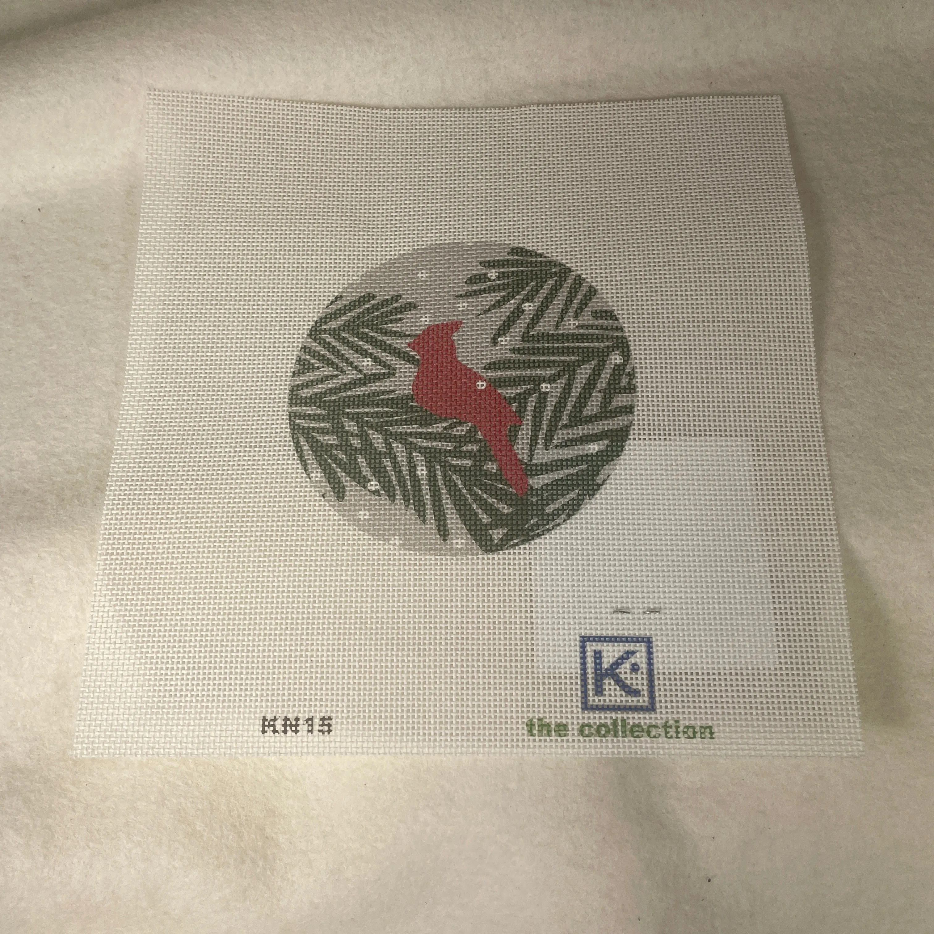 * The Collection Designs KN15 Cardinal in Evergreen