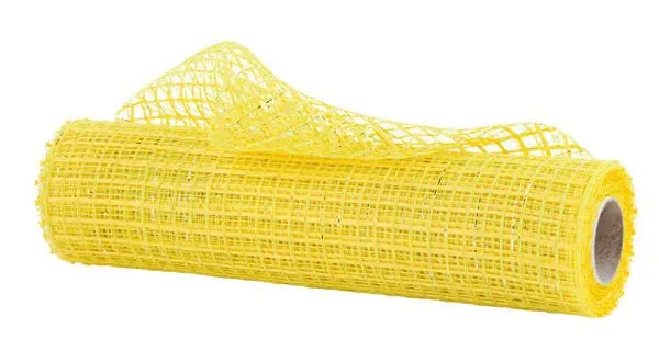 10" Metallic/Poly Mesh: Yellow (10 Yards) RE890429