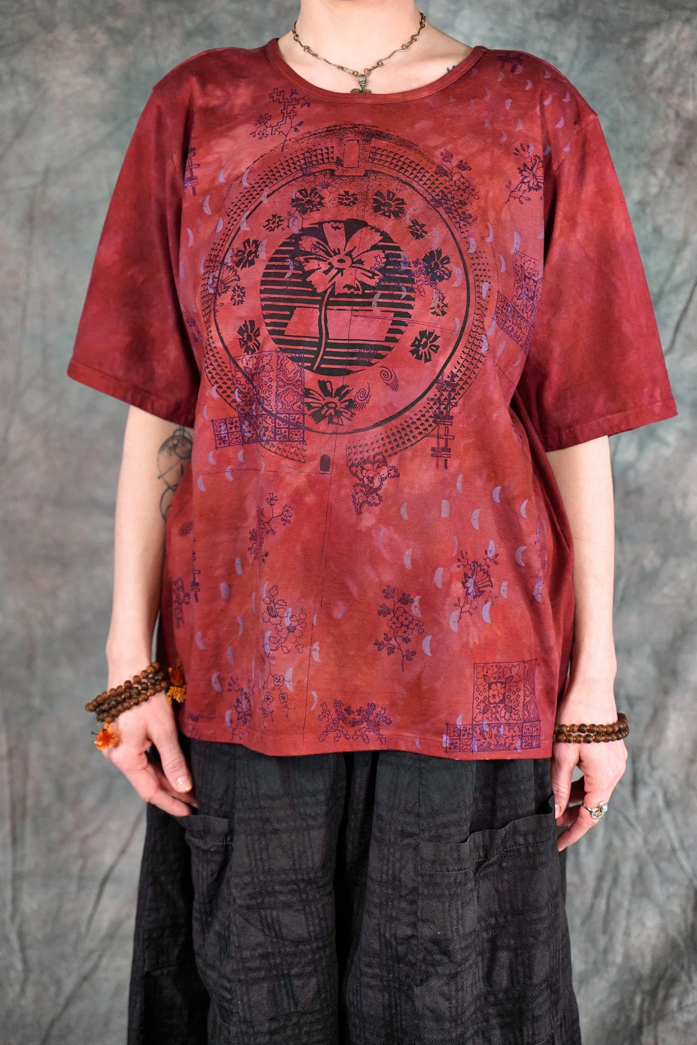 1171HD Fiona Tee Pomegranate Rose-P