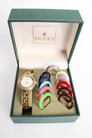 12 Bezel Bracelet Watch Boxed Set
