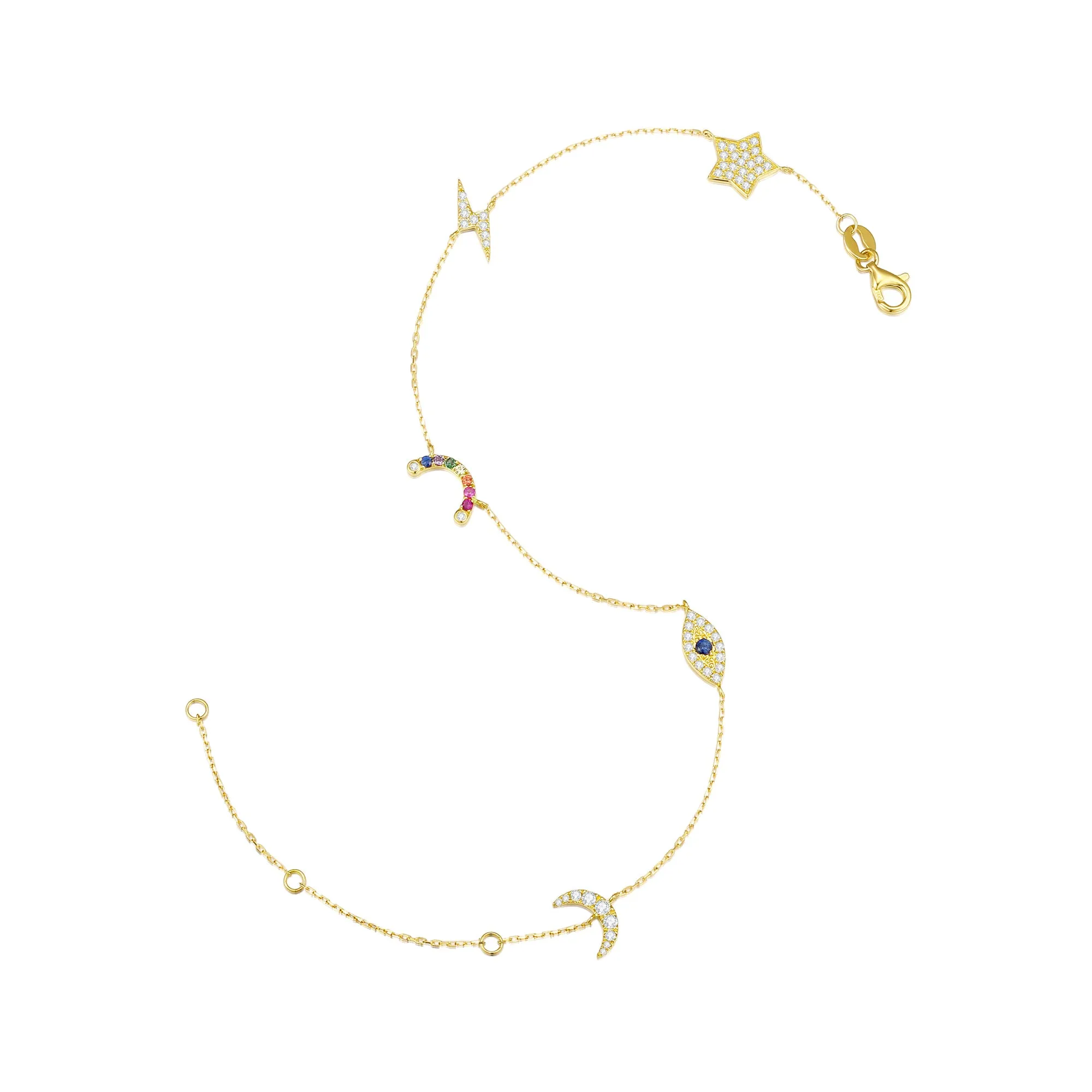 14K Solid Gold Bracelet Exclusively Handcrafted 0.385 Carat Natural Diamond (H-F Color, VS1-VS2 Clarity)