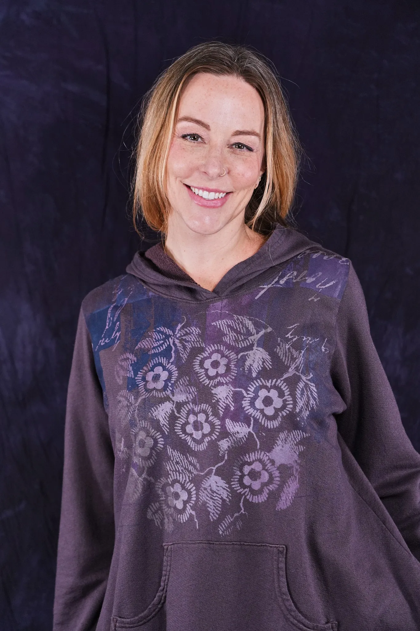 1607 Sweet Pocket Hoodie Sparrow-P