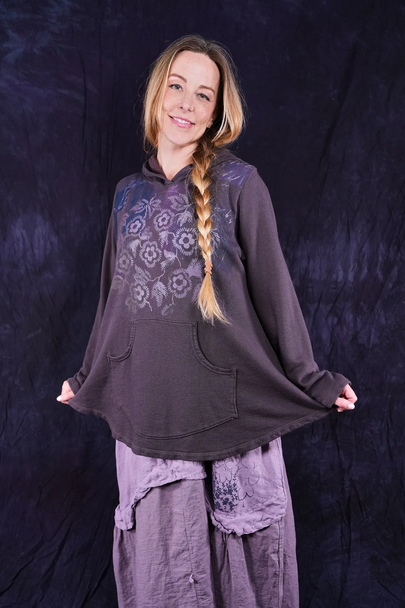 1607 Sweet Pocket Hoodie Sparrow-P