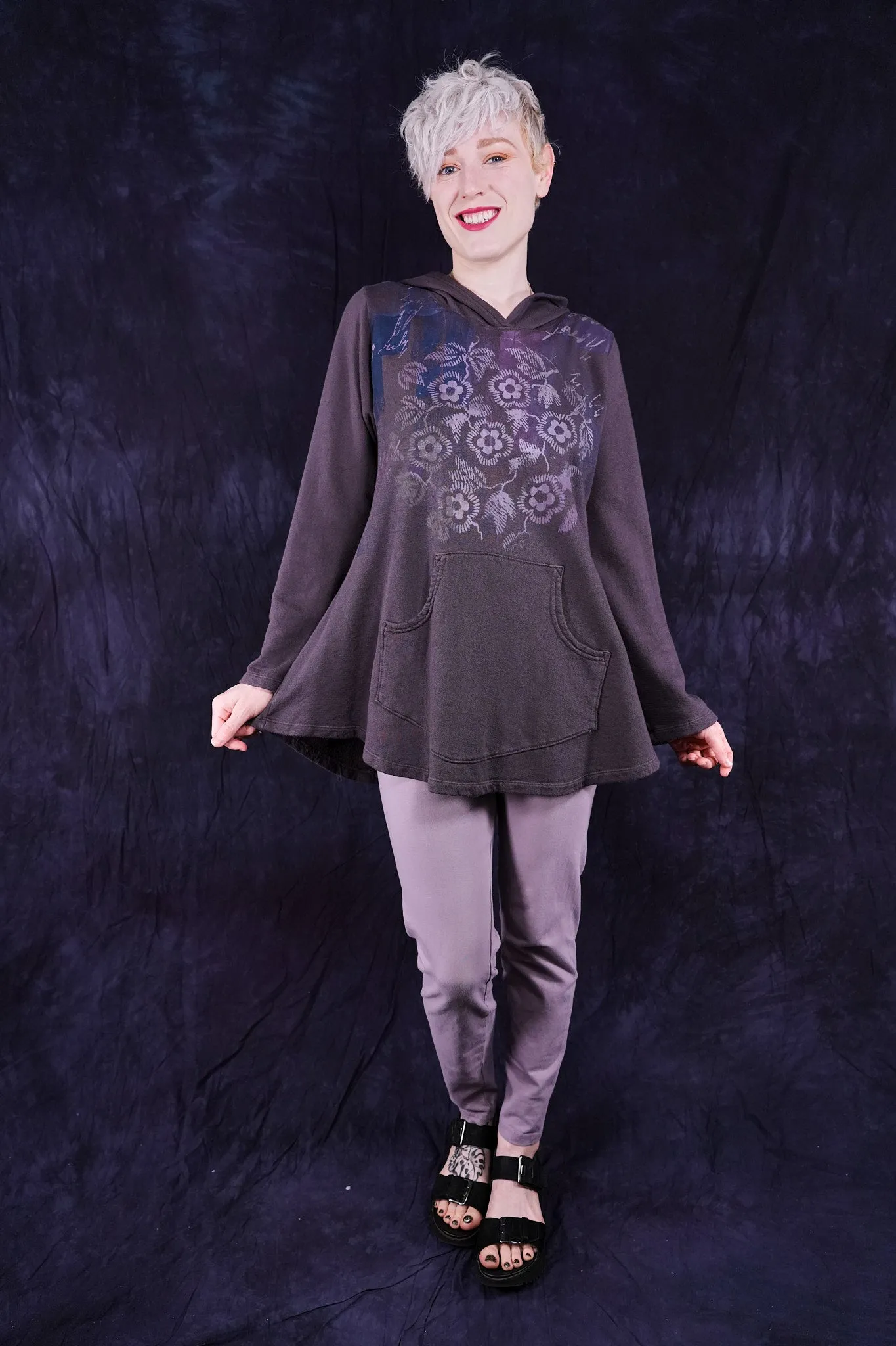 1607 Sweet Pocket Hoodie Sparrow-P