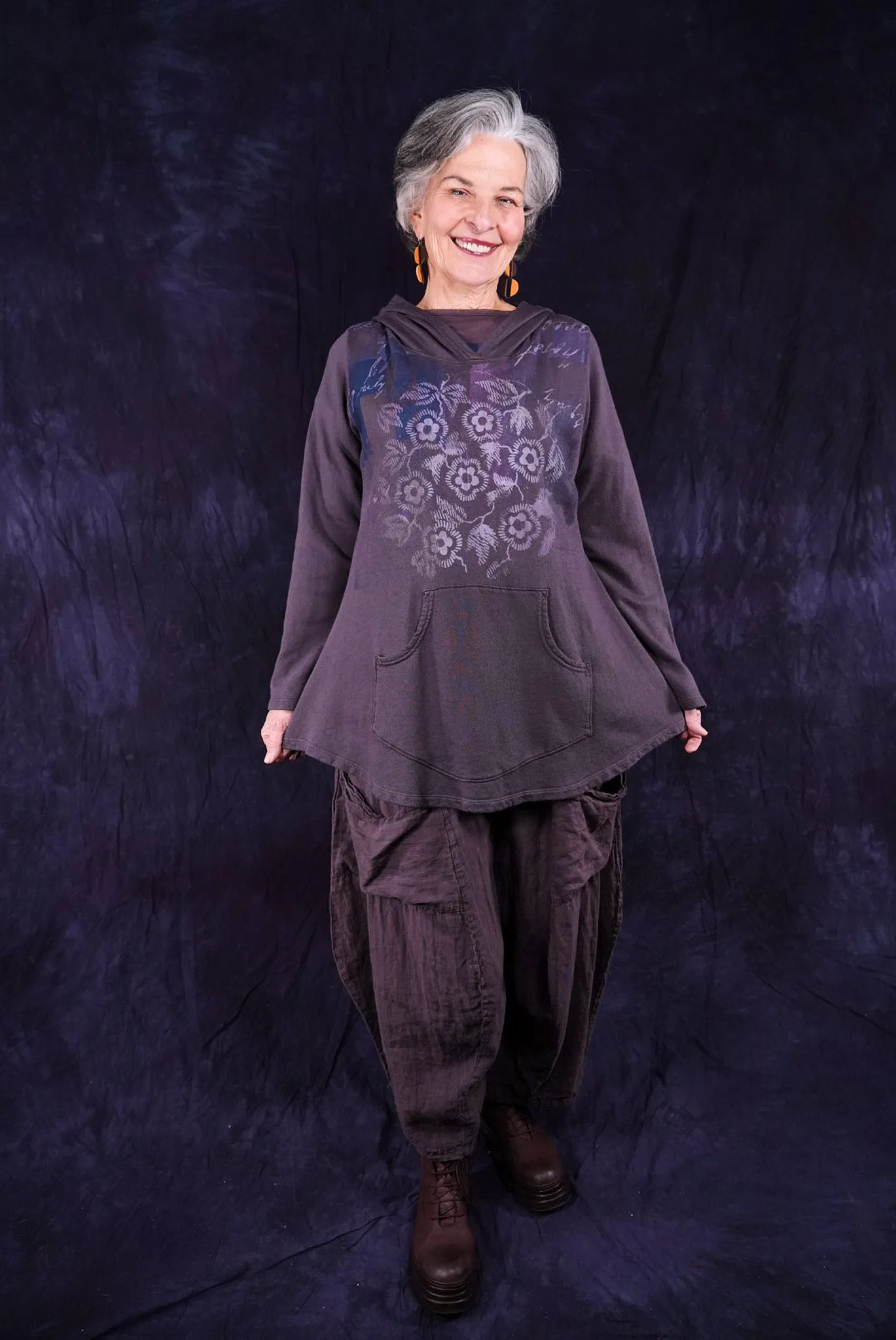 1607 Sweet Pocket Hoodie Sparrow-P