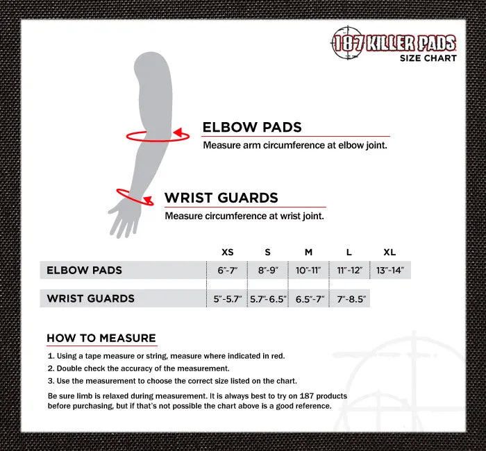 187 Killer Pads Elbow Pads