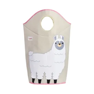 3 sprouts laundry hamper - llama