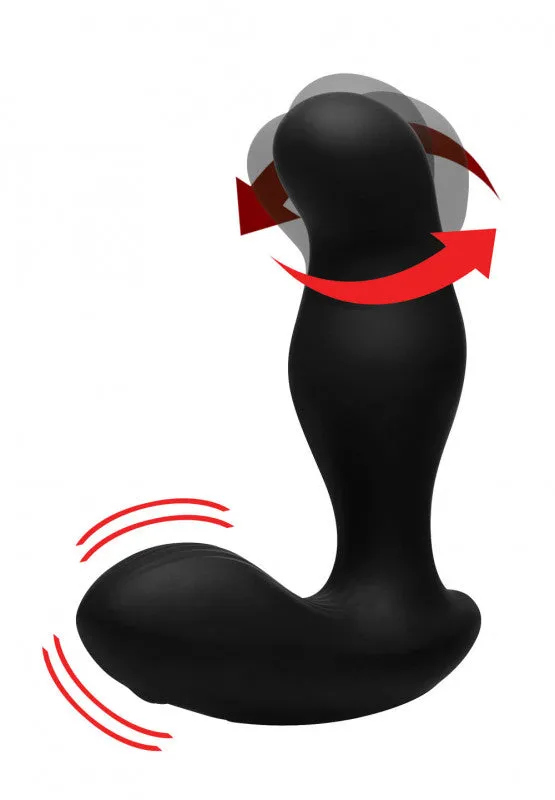 7x P-Gyro Silicone Prostate Stimulator With Gyrating Shaft