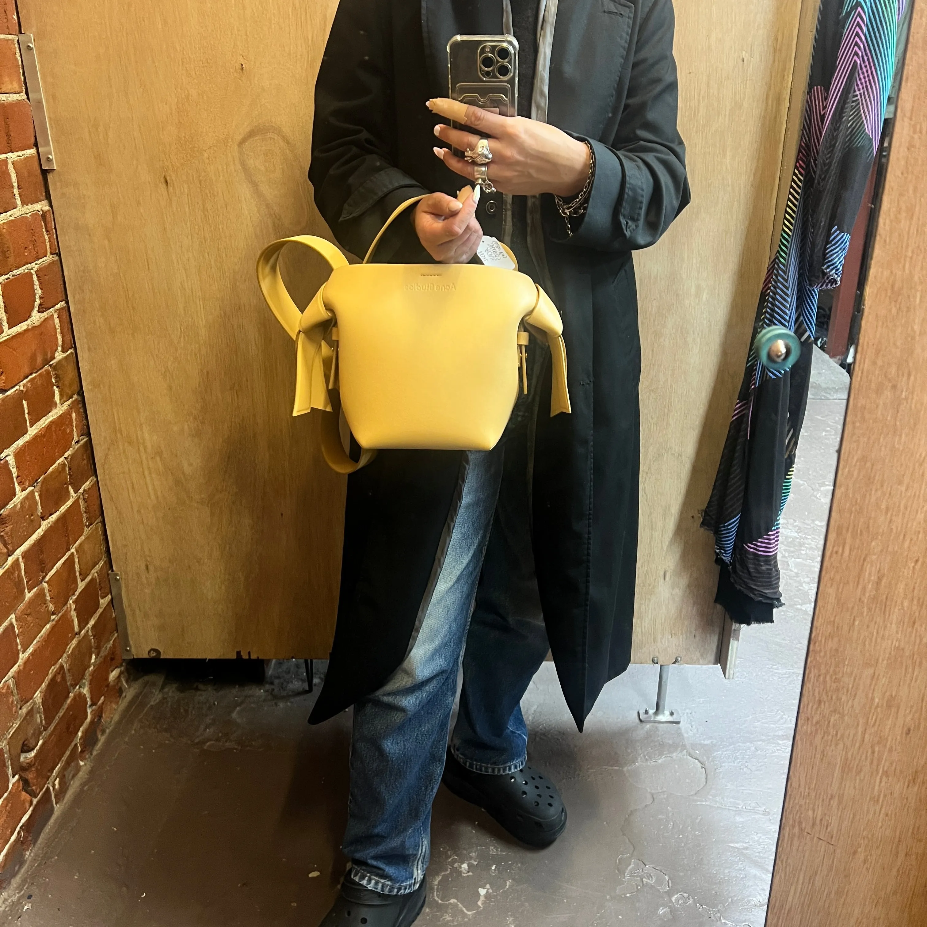 ACNE STUDIOS Leather handbag