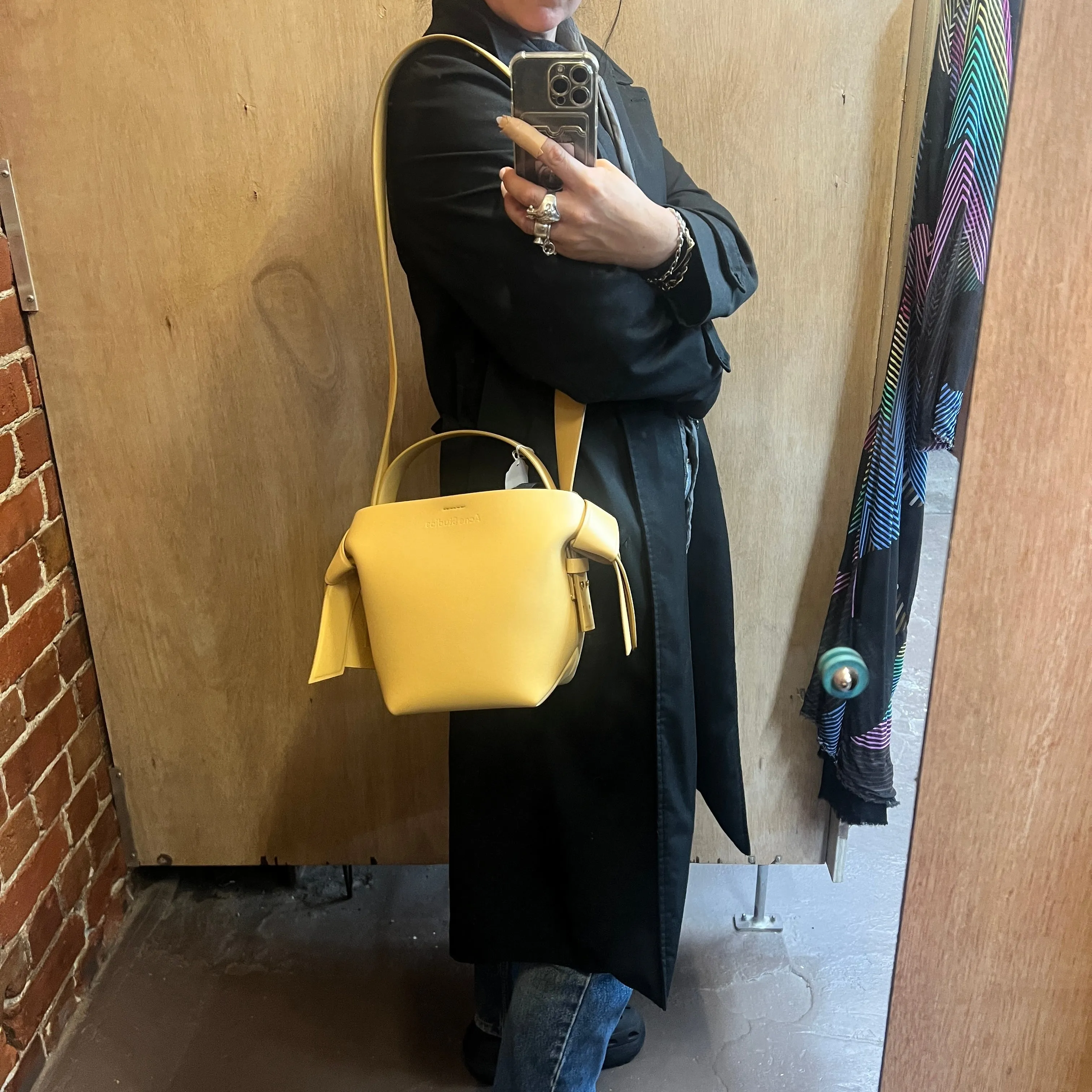 ACNE STUDIOS Leather handbag