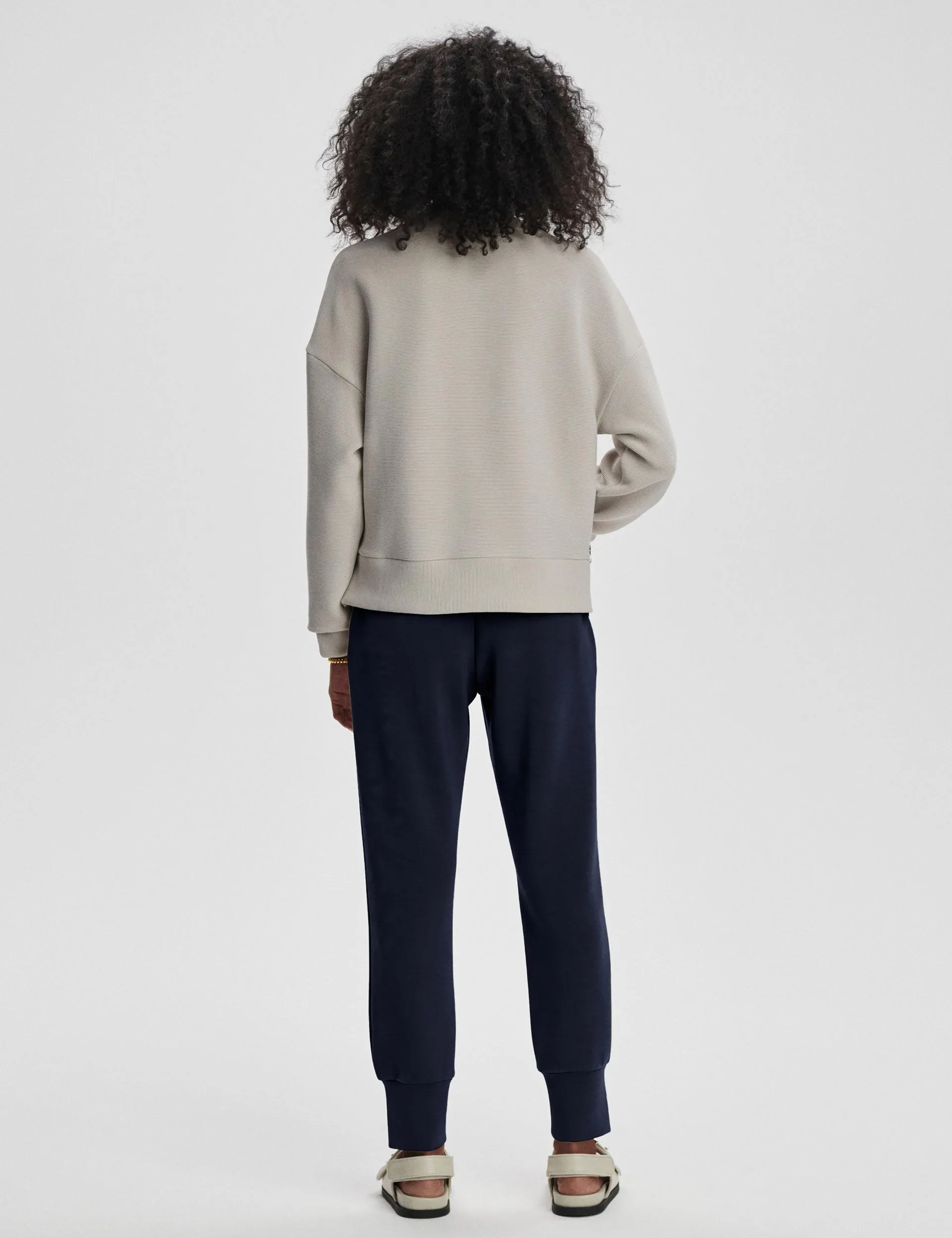 Addelyn Sweat - Silver Grey