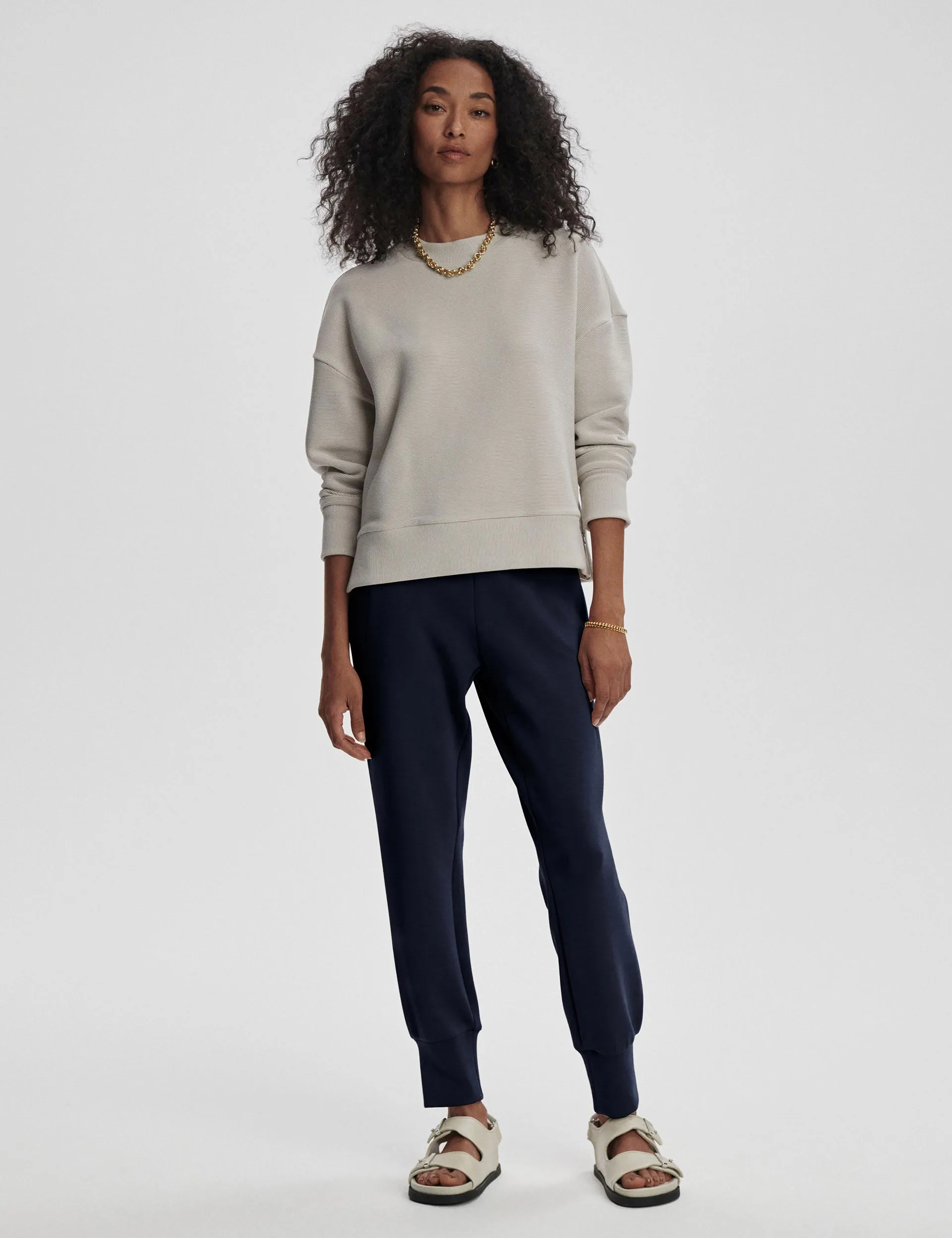 Addelyn Sweat - Silver Grey