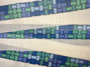 AF167B Ribbon Crossbody - Blue Haze