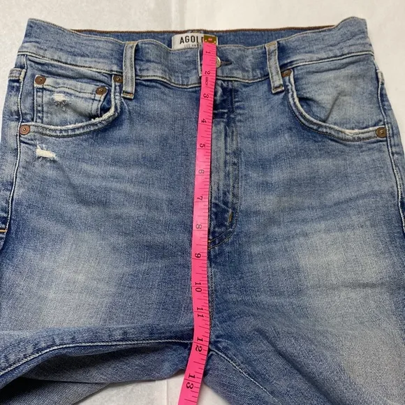 AGOLDE 🌸Ruby Super High Rise Slim Straight in Outsider