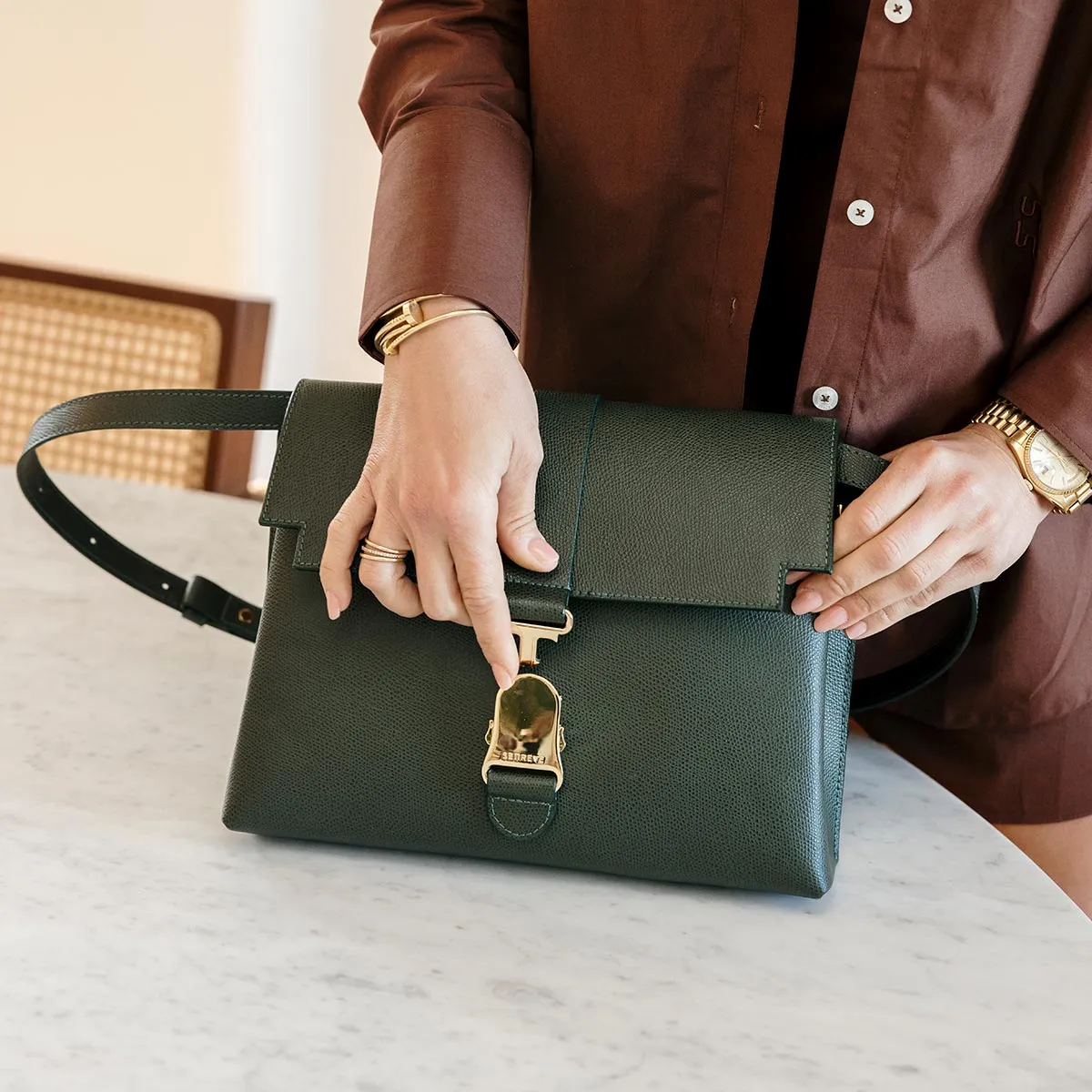 Almost Perfect | Cadence Shoulder Bag | Pebbled