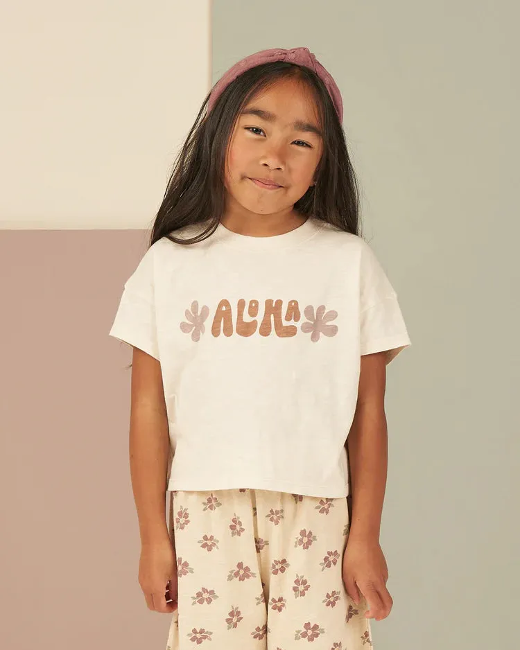 Aloha Boxy Tee