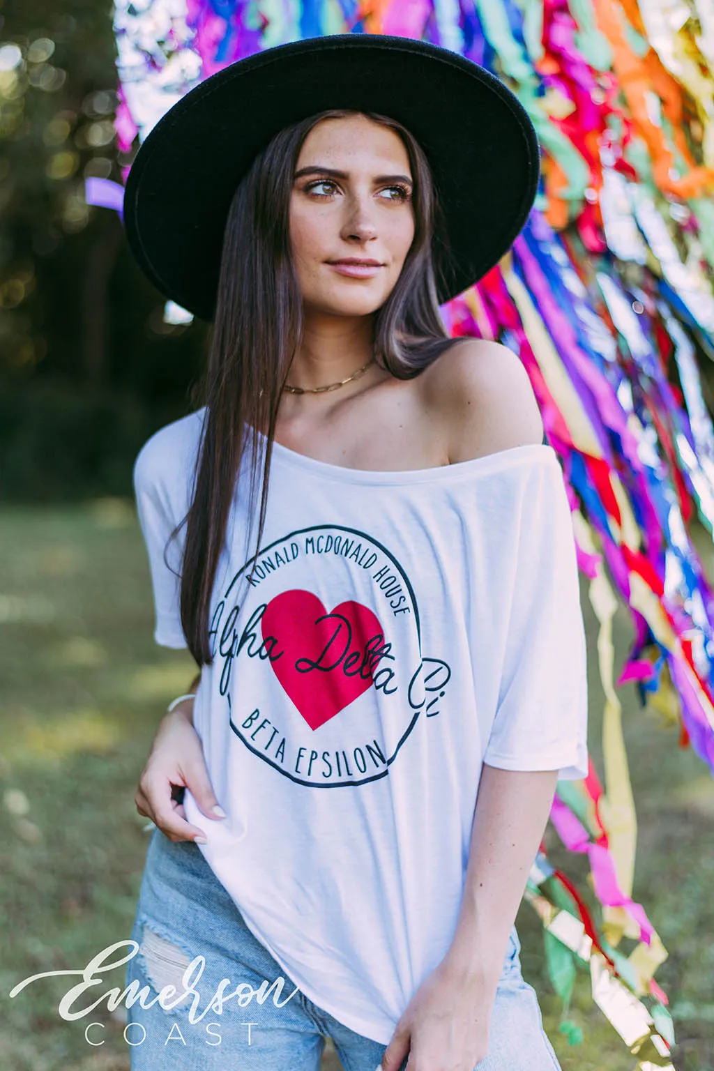 Alpha Delta Pi Ronald Mcdonald House Slouchy Tee