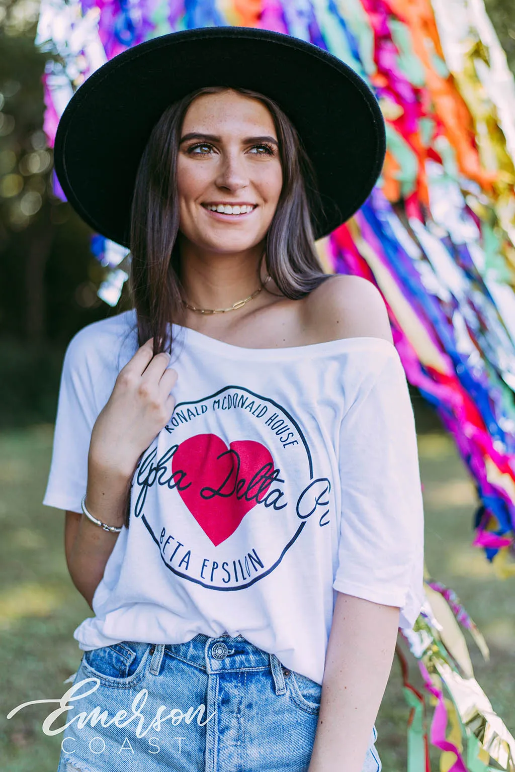 Alpha Delta Pi Ronald Mcdonald House Slouchy Tee