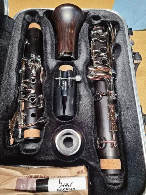 Alpha Plus- Grenadilla Wood, Nickel Keys