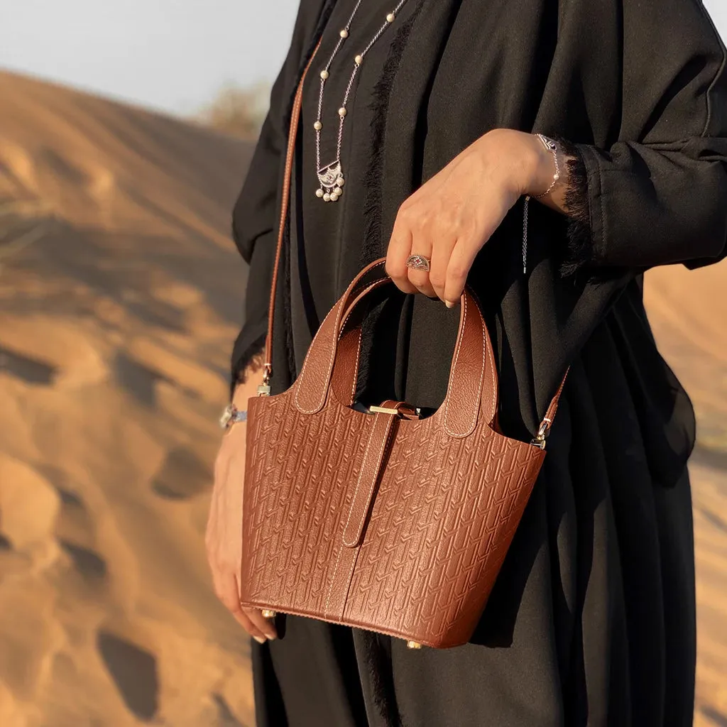 Alyazia Handbag / Tan