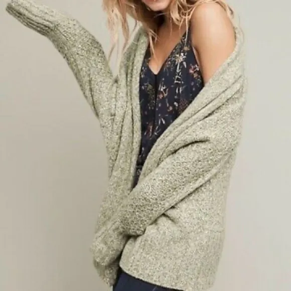 Anthropologie Angel of the North Chauvet cardigan