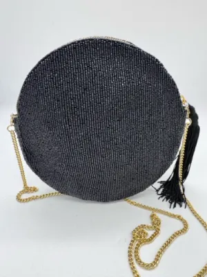 ANTHROPOLOGIE Black Handbag
