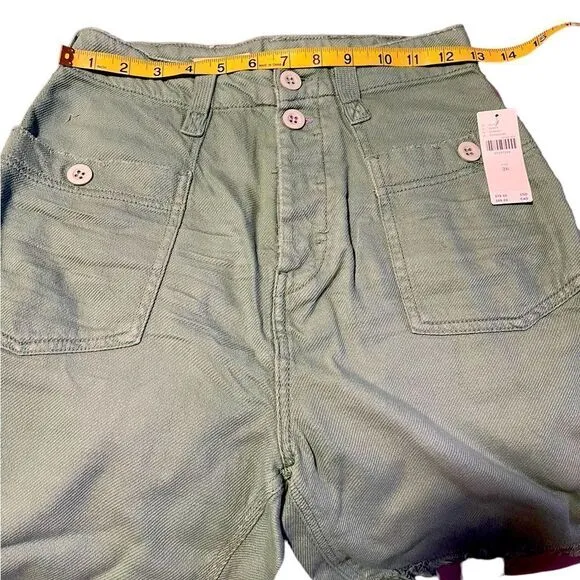 Anthropologie Pilcro Slouchy Surplus Shorts