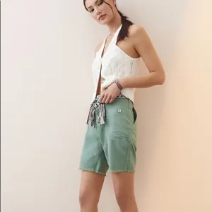 Anthropologie Pilcro Slouchy Surplus Shorts