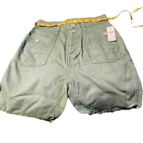 Anthropologie Pilcro Slouchy Surplus Shorts