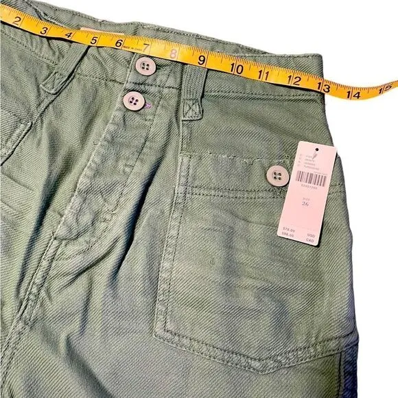 Anthropologie Pilcro Slouchy Surplus Shorts